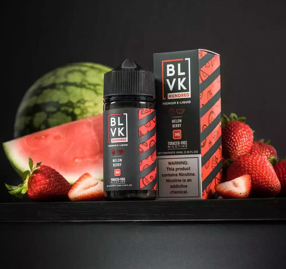 BLVK HUNDRED MELON BERRY E-LIQUID 100ML