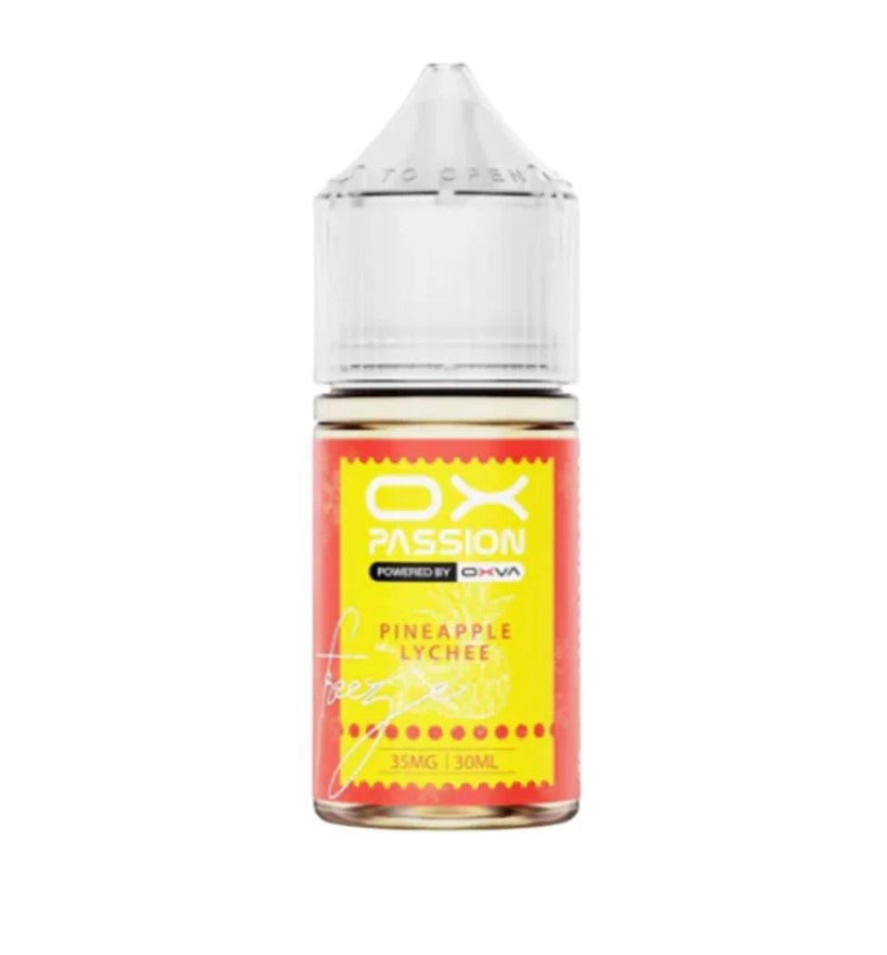 OXVA OX PASSION PINEAPPLE LYCHEE FREEZE SALTNIC ICE 30ML