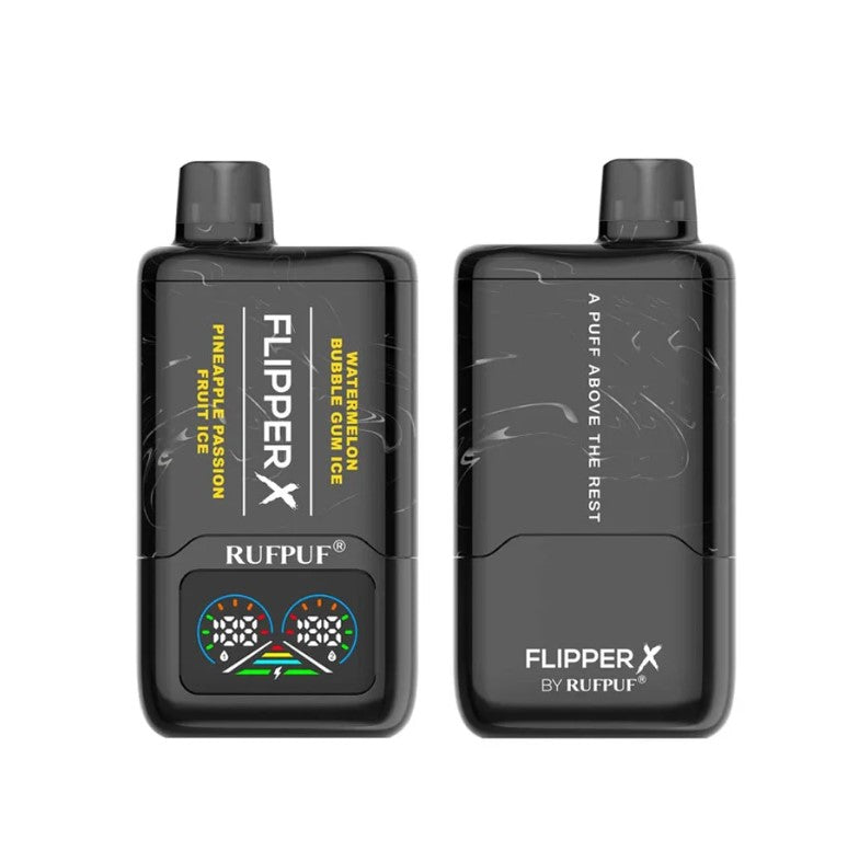 Flipper X Disposable – Watermelon Bubble Gum Ice + Pineapple Passion Fruit Ice (50mg) 20000 Puffs