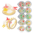 GALPADA 24pcs Colorful Flower Condoms Safe Sleeve Adult Sex Life Supplies Ultra- Thin Health Products Gifts (Small Flower)