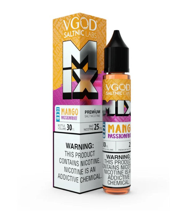 VGOD Ice Mango Passionfruit Mix Salt Nic 30ml E-Juice