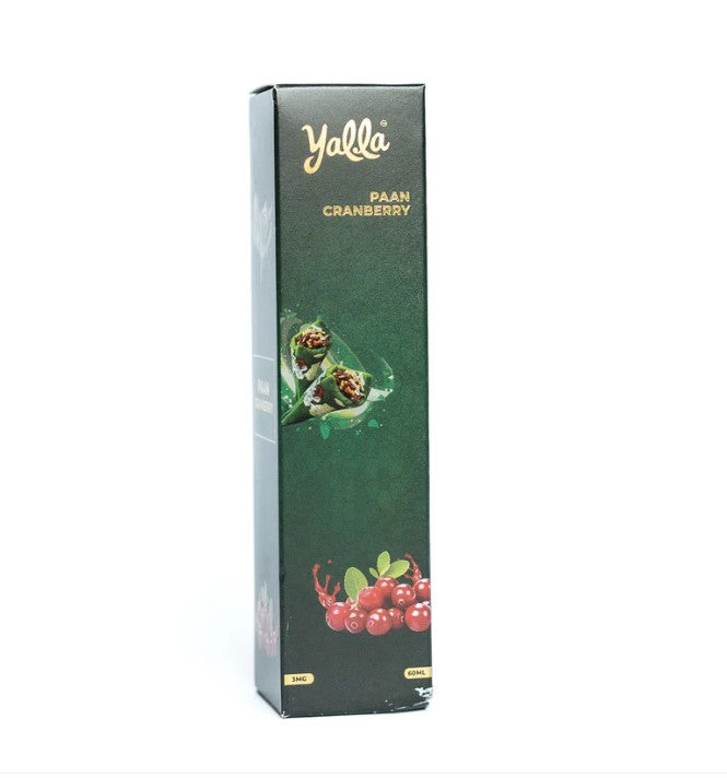 Yalla Paan Series Paan Cranberry 60ml Best Price in Pakistan