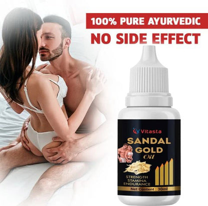 VITASTA Sandal Ayurvedic Massage Oil (30 ml)