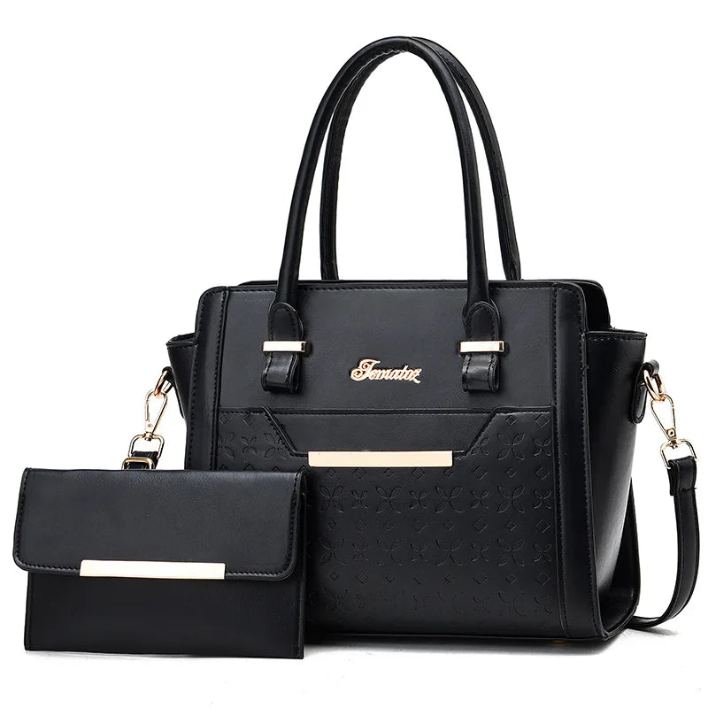 Fashion Leather Large Capacity Women Handbags Brand Designer Shoulder Crossbody Bags Luxury Tote Bag Shopper Ladies Hand Bags
