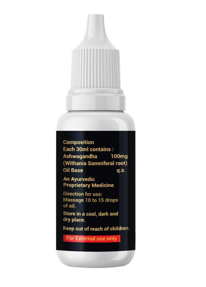 VITASTA Sandal Ayurvedic Massage Oil (30 ml)