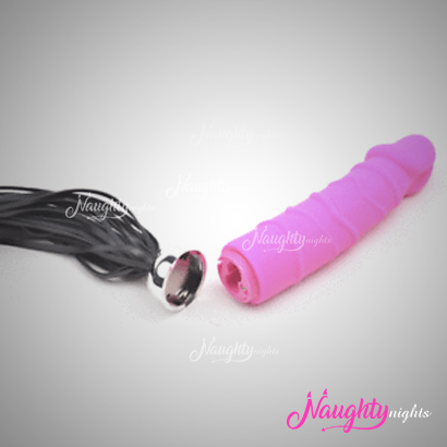Penis Shape 7 Frequency Long Tail Dildo