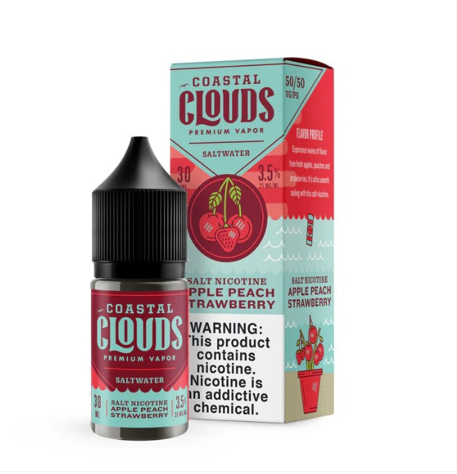 Saltwater Apple Peach Strawberry