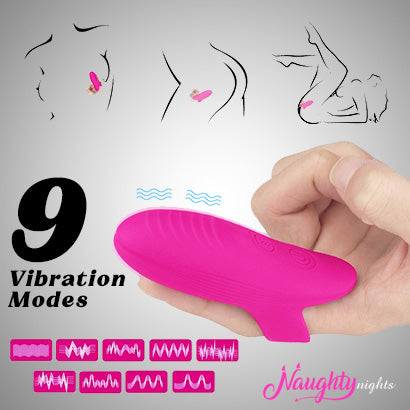 USB Charging Multipurpose Finger Vibrator