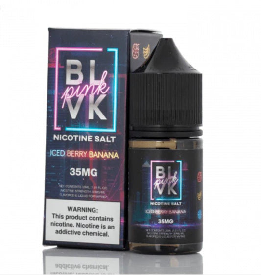 Iced Berry Banana Salt - BLVK Unicorn Pink - 30mL