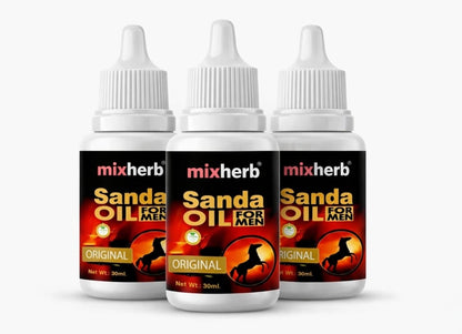 Mixherb Sanda Oil with Improved and Natural Wellness