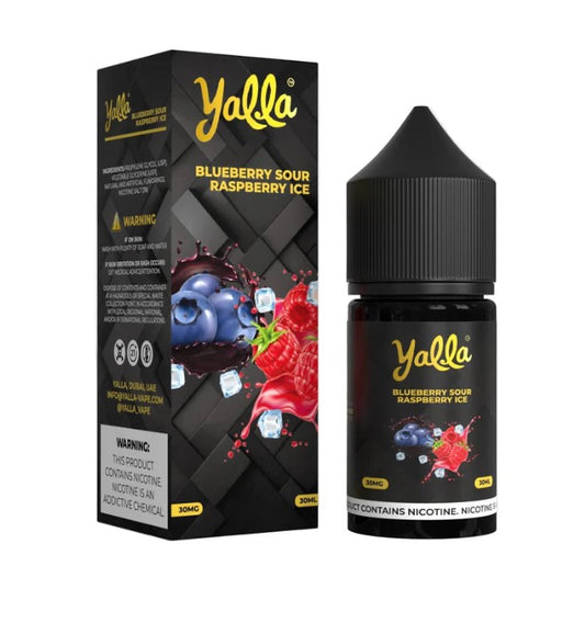 Yalla Fusion Series Blueberry Sour Raspberry Ice 30ml Best Price in Pakistan