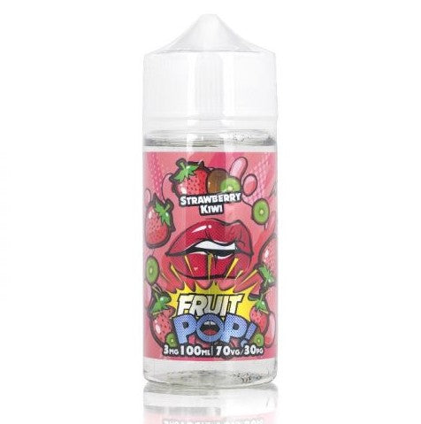 Strawberry Kiwi Ice by Pop! Vapors 100ml