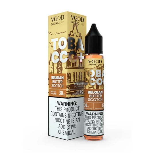 VGOD Belgian Butterscotch Tobacco Salt Nic 30ml E-Juice