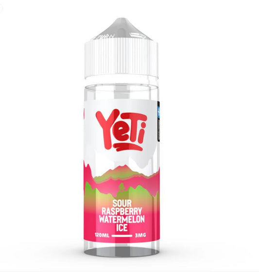 Yeti Sour Raspberry Watermelon Ice 120ml Best Price in Pakistan